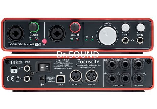 Ремонт Focusrite SCARLETT 6I6 USB